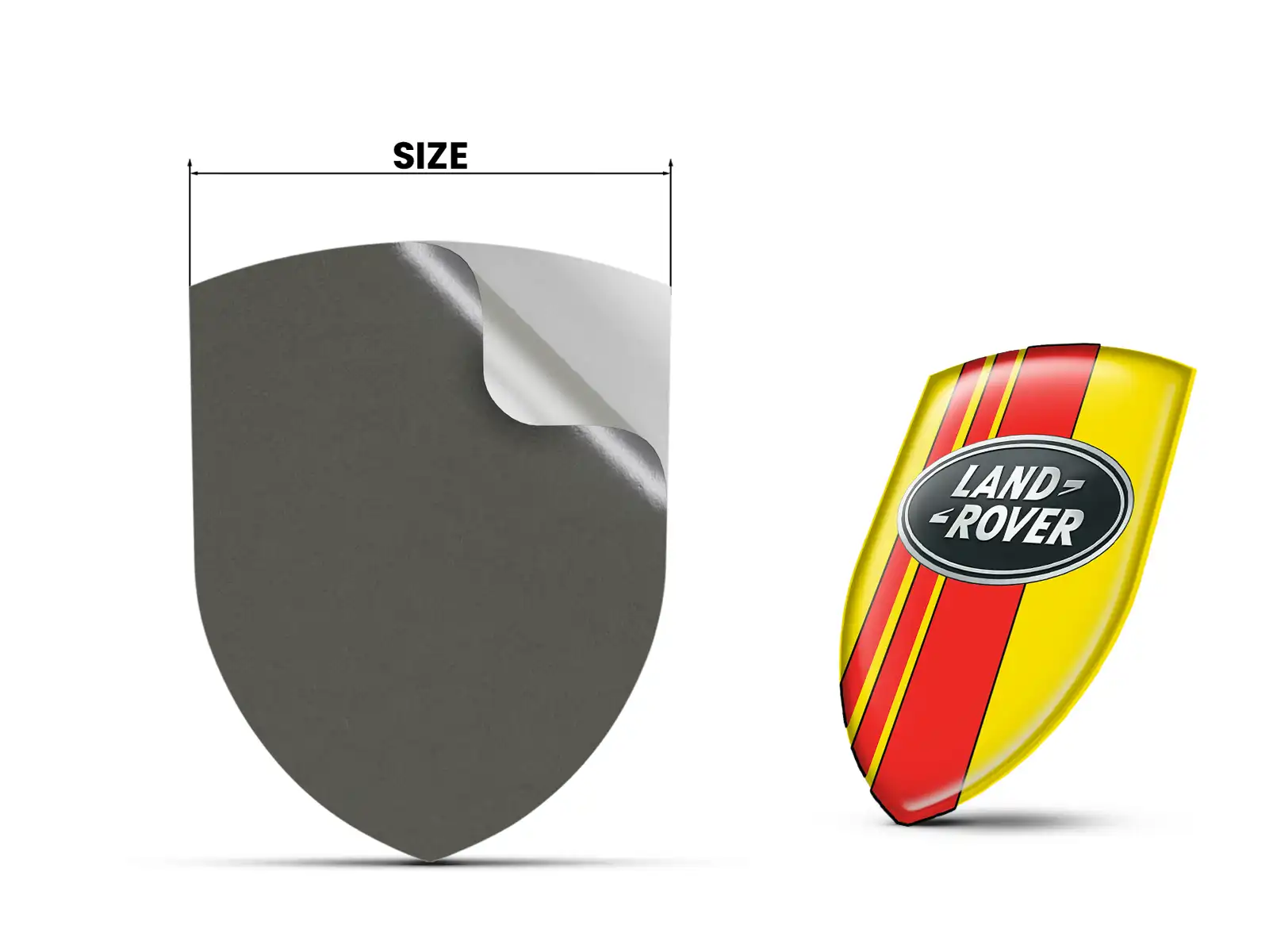 Land Rover Decalcomanie Parabrezza Auto Max Resiliente Pro Look